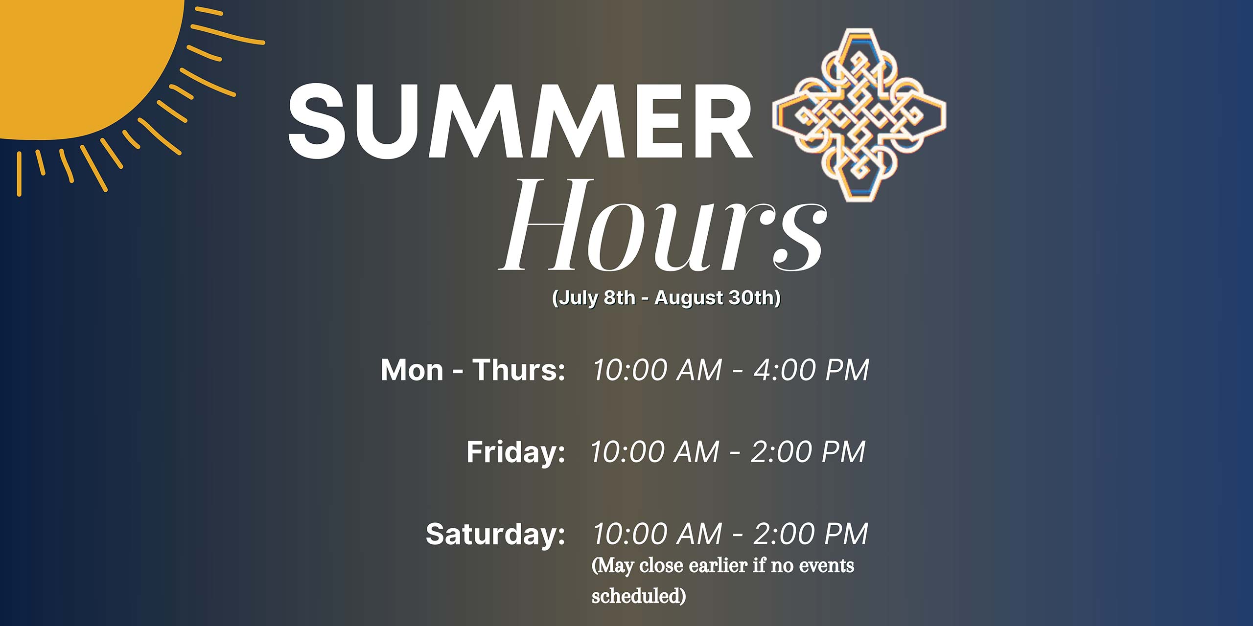 Aby Summer Hours